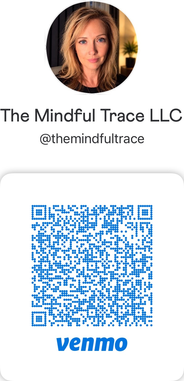 Venmo QR code for The Mindful Trace